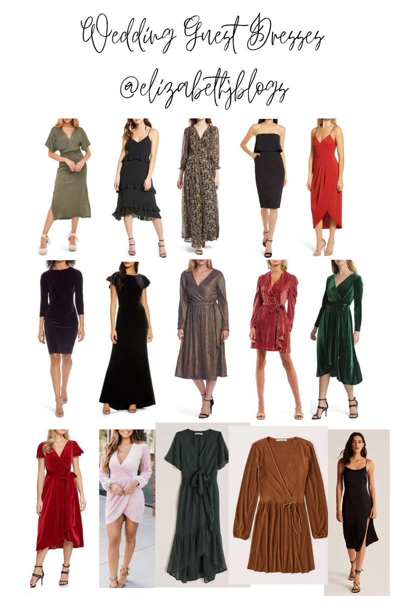 Wedding Guest Dresses for Fall/Winter